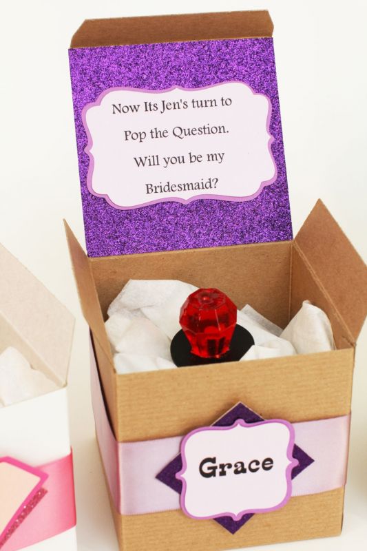 Bridesmaid Proposal Boxes