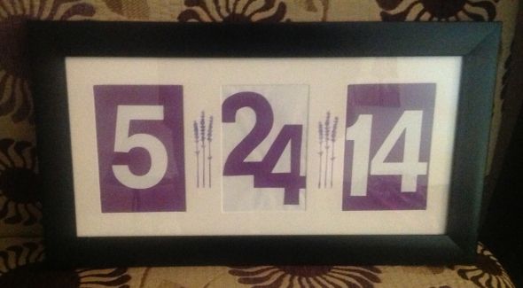 Save the Date Photo Prop
