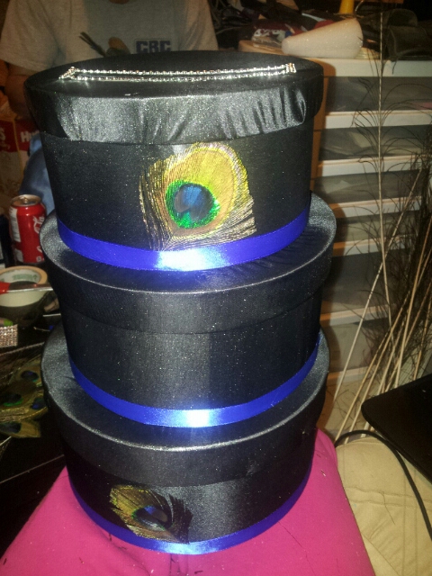 My DIY peacock money box!
