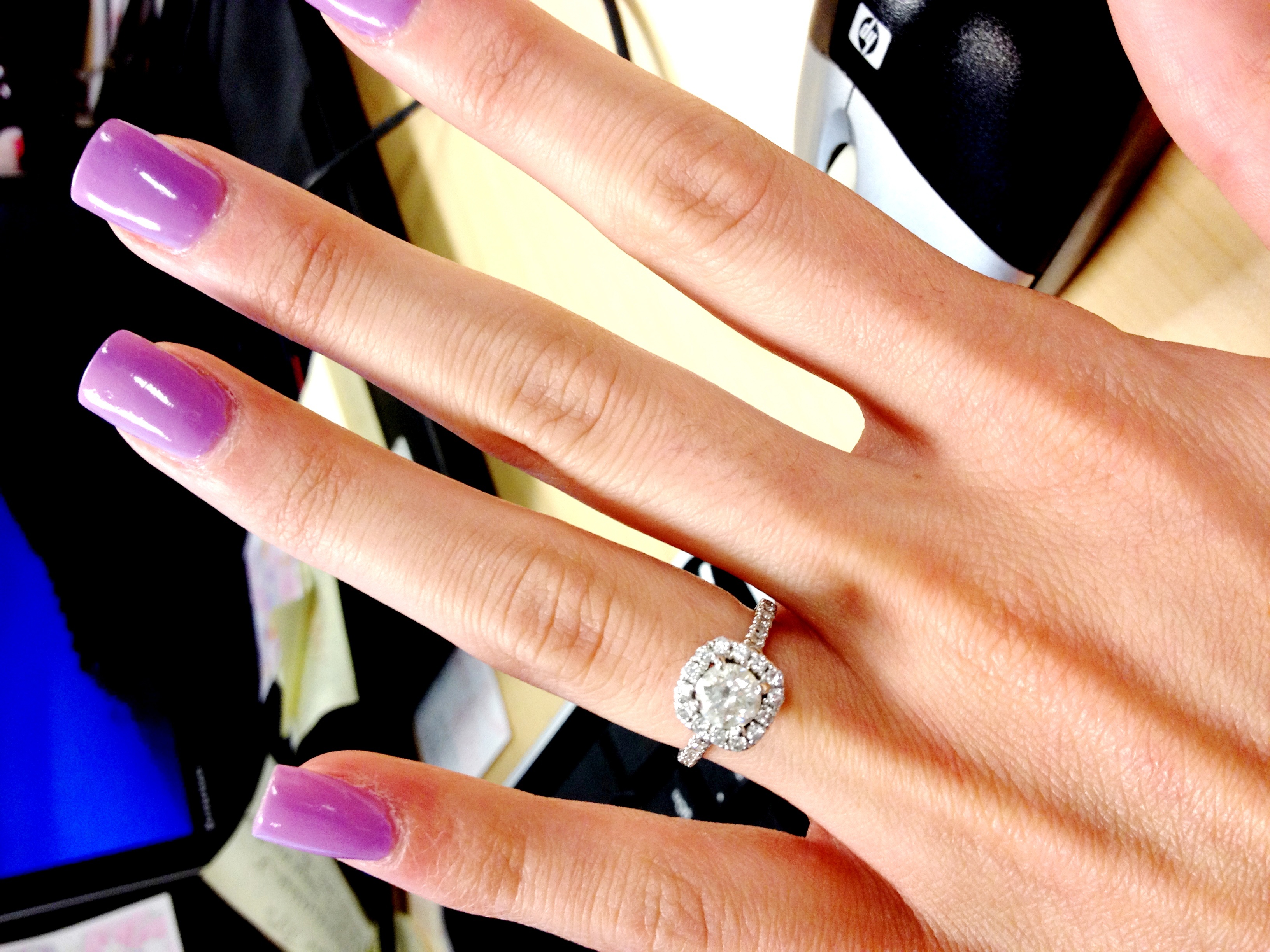 My Beautiful Engagement Ring!