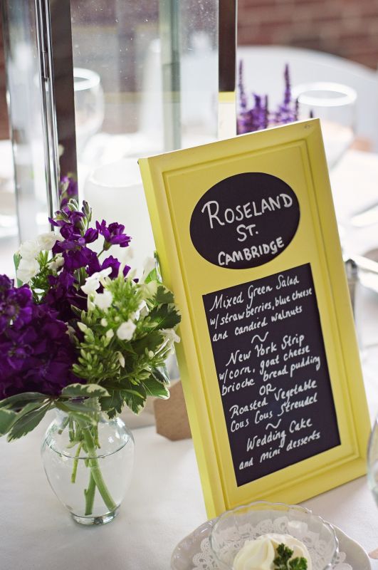 Table menus opposed to one at each place setting? :  wedding JB1 5825