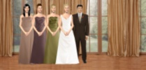 October Brides--what are your colors?! : wedding colors bridesmaid dresses ImageProxy