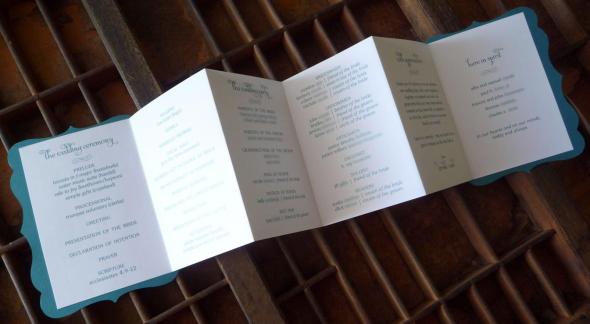 Programs for the ceremony: What are yours like? :  wedding 234.P1010564.jpg.resize