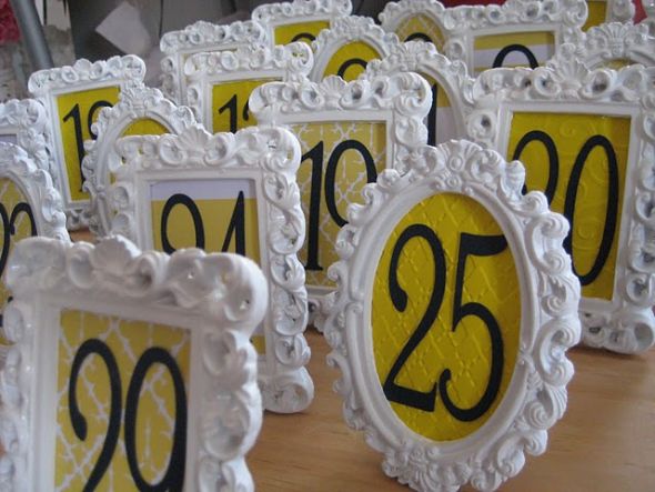 Cute Table Numbers