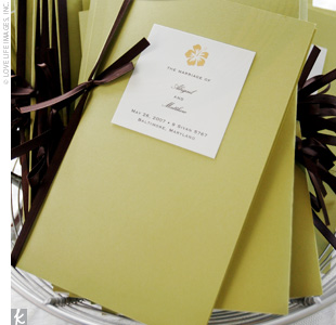 Programs for the ceremony: What are yours like? :  wedding Large Image 2