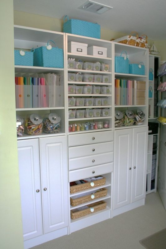 How do you store your craft supplies? : wedding Room5