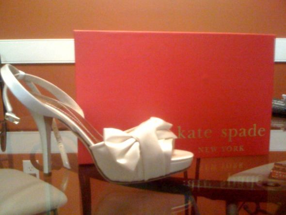 NEW Kate Spade Gracious For Sale-Ivory-Size 7.5 :  wedding shoes ivory dress Photo13