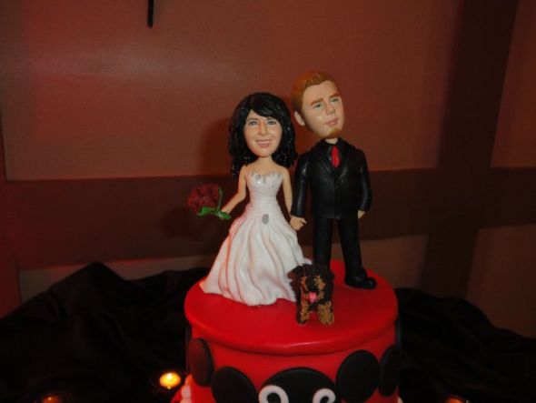 Wedding Cake Toppers :  wedding wedding cake topper nontraditional 33933 1202087068948 1731746408 418937 2869325 N