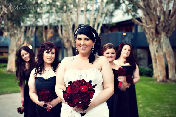 PROFFESIONAL SHOTS (PIC HEAVY) 10-10-10 :  wedding damask red black white black and white red accents san diego windmill carlsbad full figure 73452 445886626458 137689236458 5967513 1166299 N