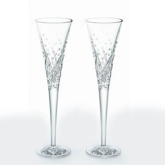 Toasting Flutes: Worth It? Pics Please! :  wedding reception registry flutes toasts Nwhappycelebrationflt