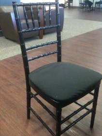 What did you most under budget for? :  wedding Library Chair