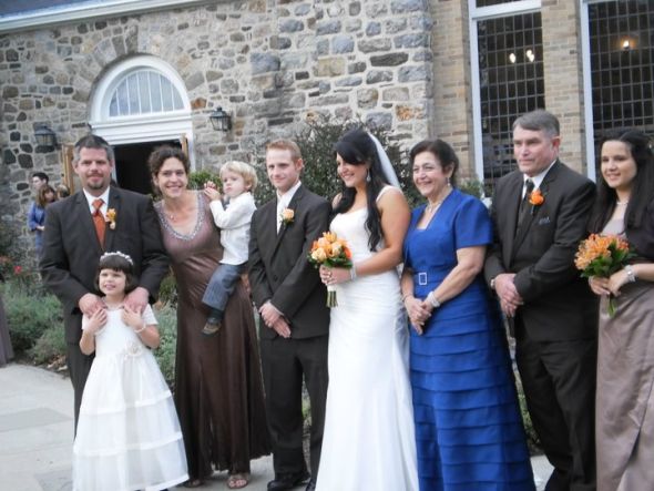Some non-pro pics from my 10/24/10 wedding! :  wedding 102410 1 october 24 wedding recap Family