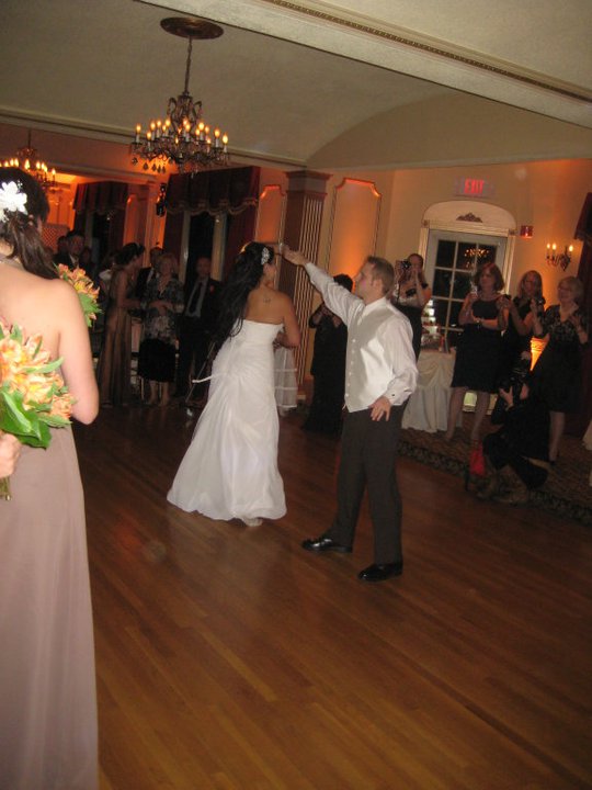 Some non-pro pics from my 10/24/10 wedding! :  wedding 102410 1 october 24 wedding recap First Dance