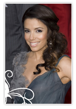 Hairstyles for one-shoulder dress... :  wedding hairstyles one shoulder dress 1 Half Updo Longoria