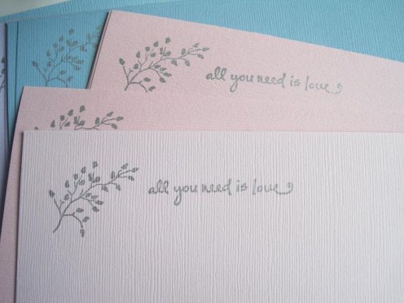 wedding advice cards