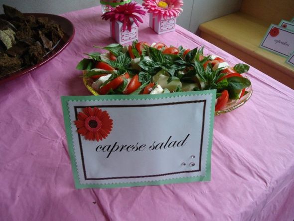 Bridal Shower Yesterday! --Picture Sharing time! :  wedding Salad