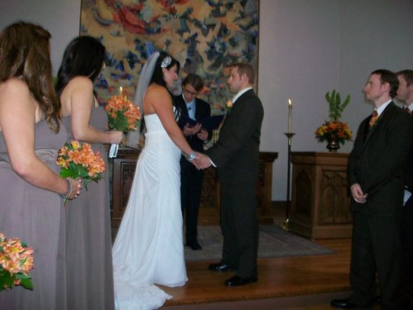 Some non-pro pics from my 10/24/10 wedding! :  wedding 102410 1 october 24 wedding recap Say I Do