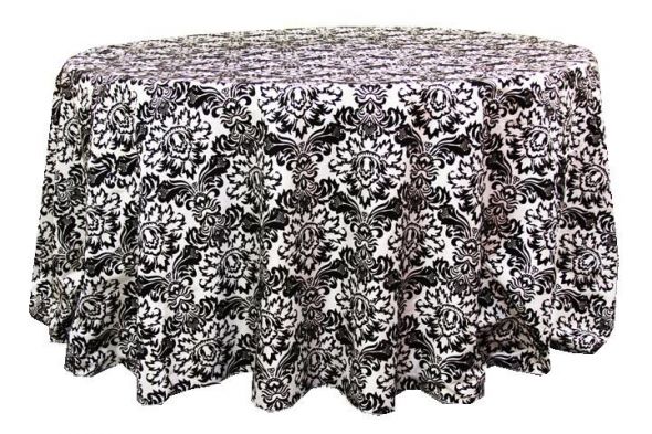 Black White Damask Table runners for rent at 350 each or tablecloths for