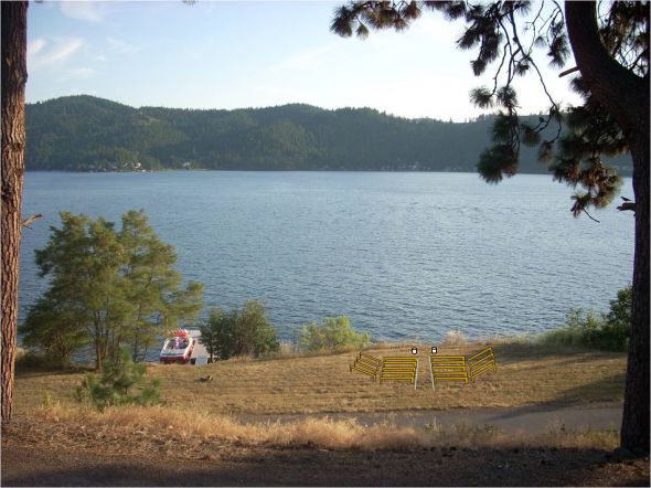 It IS possible to plan a reception in 28 days... :  wedding Lakeside