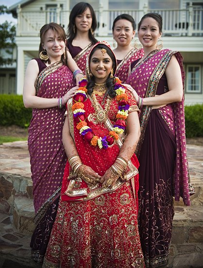 wedding bridesmaids saree posted by sonipapdi 2 years ago