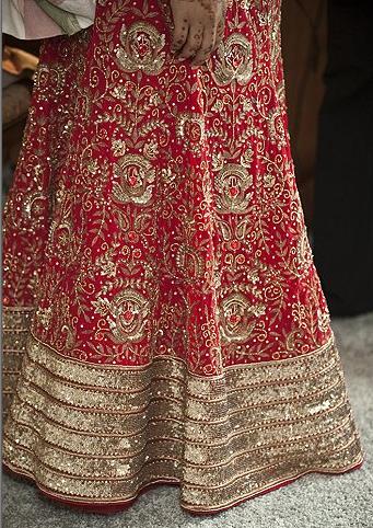 red indian wedding dresses