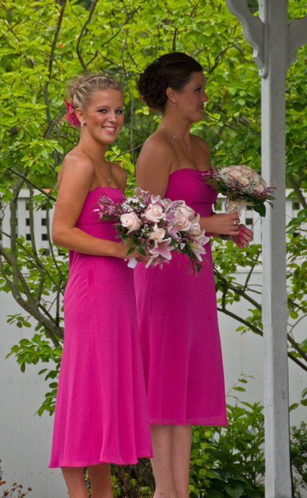 Show me your garden wedding! :  wedding wedding reception outdoors garden Bmsfuschia1