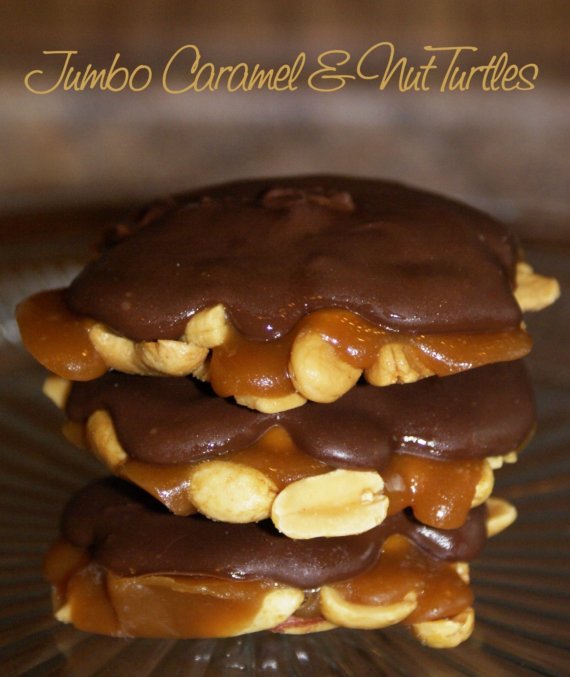 Share your edible favors here! :  wedding Jumbo Choc Turtles