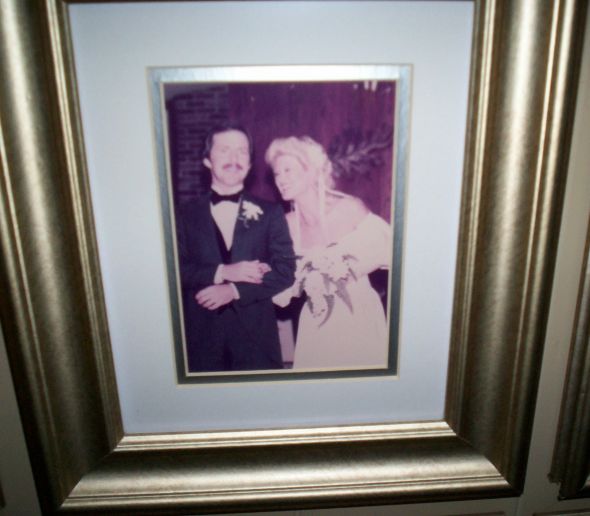 Pics of you in your mom's dress, or mom in her dress, or just the dress! :  wedding Me  J
