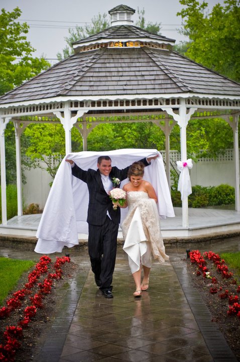 Show me your garden wedding! :  wedding wedding reception outdoors garden Runninginrain