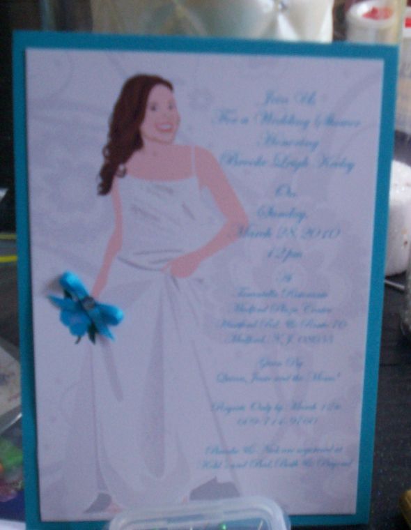 Are you making your bridal shower invites? :  wedding Shower