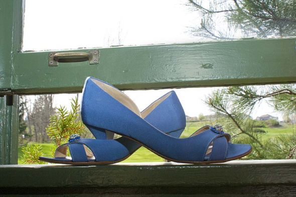 post your shoes wedding Blue Shoes