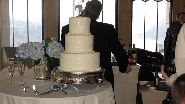 My pretty sparkle cake!!! - challenge : wedding cake Cake