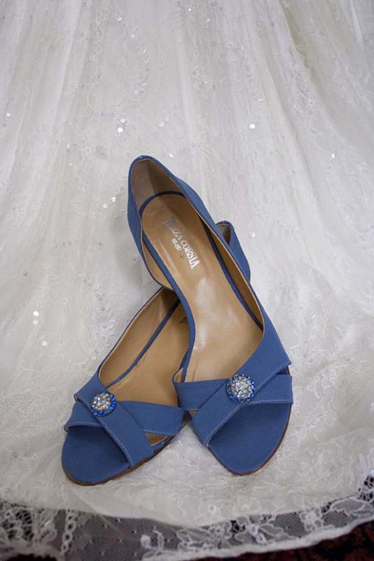 post your shoes! :  wedding Shoes And Dress