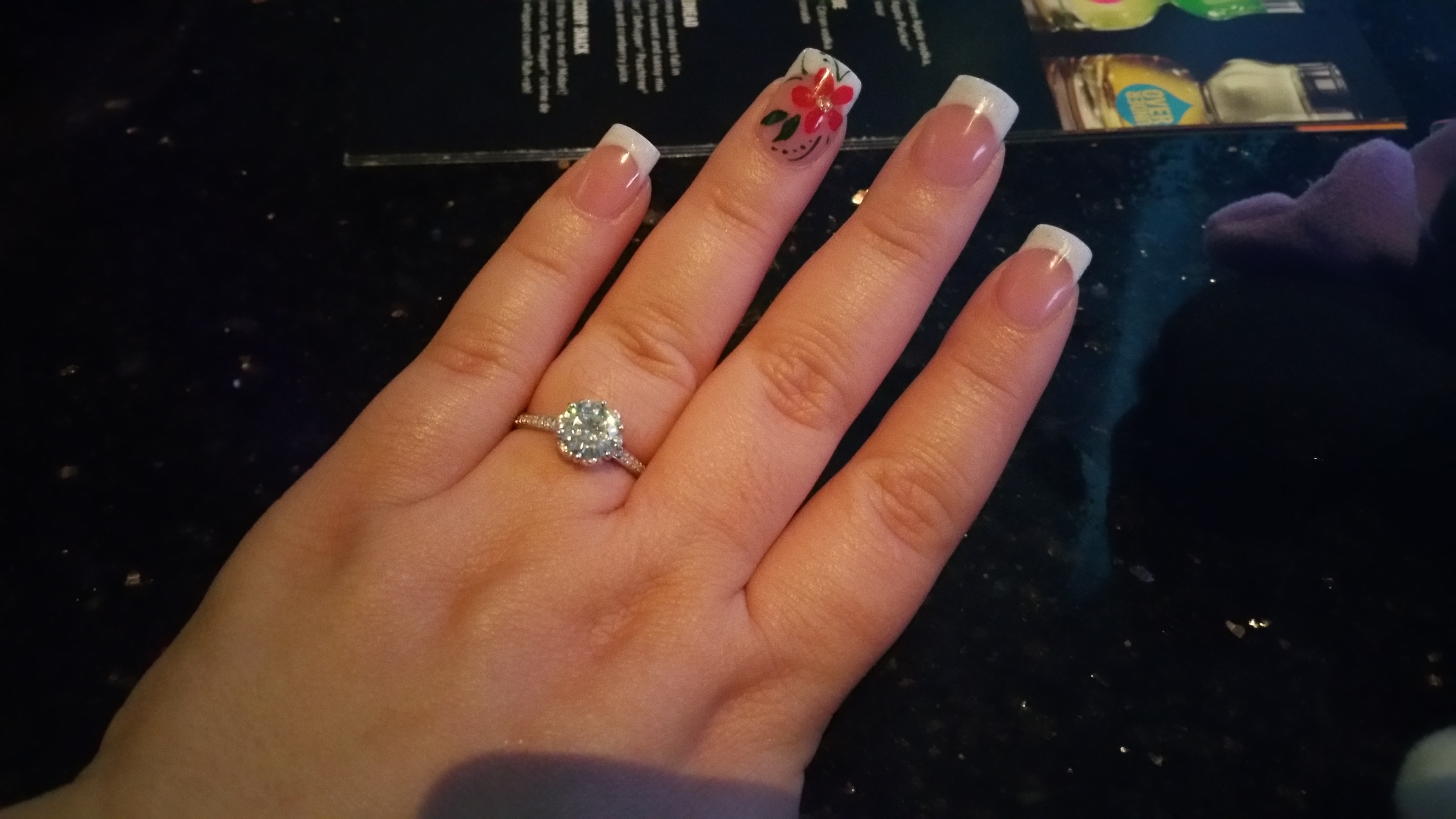 Forever One Moissanite Ring Porn Pic Heavy