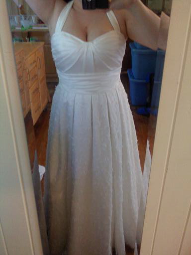 I bought a dress! Tell Me What You Think :-) :  wedding Downsized 0424001632