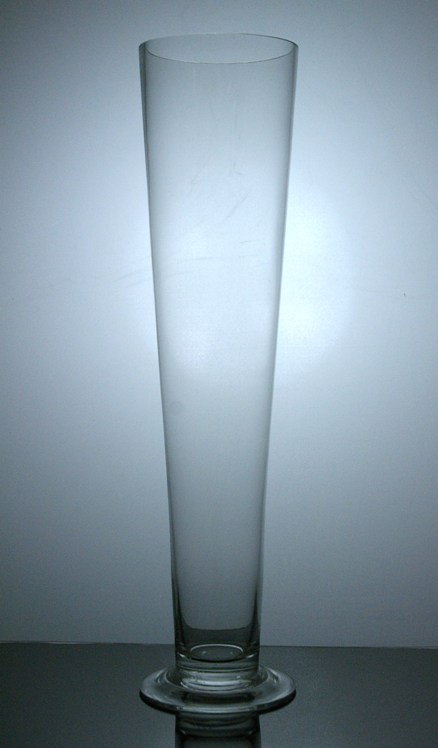 Cheap / Wholesale Vases :  wedding reception decor vase glass canada Trumpet Vase