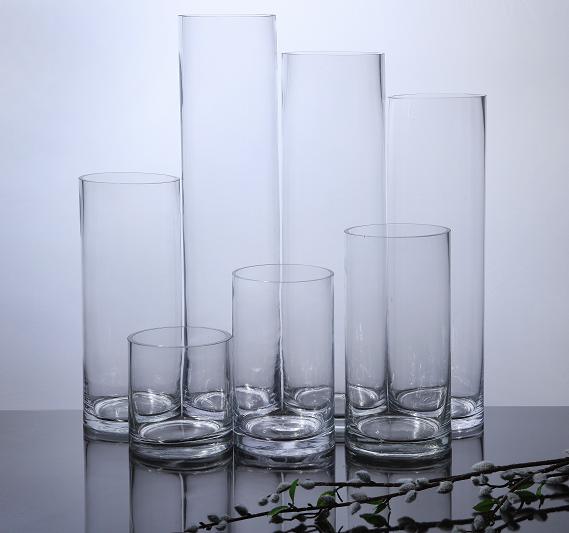 NEEDED Clear vases for centerpiece and small for candles rent or sell