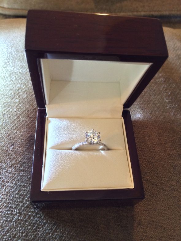 proposal ring in box