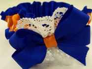 Show me your garter...Anyone doing a themed garter? :  wedding GarterDot2