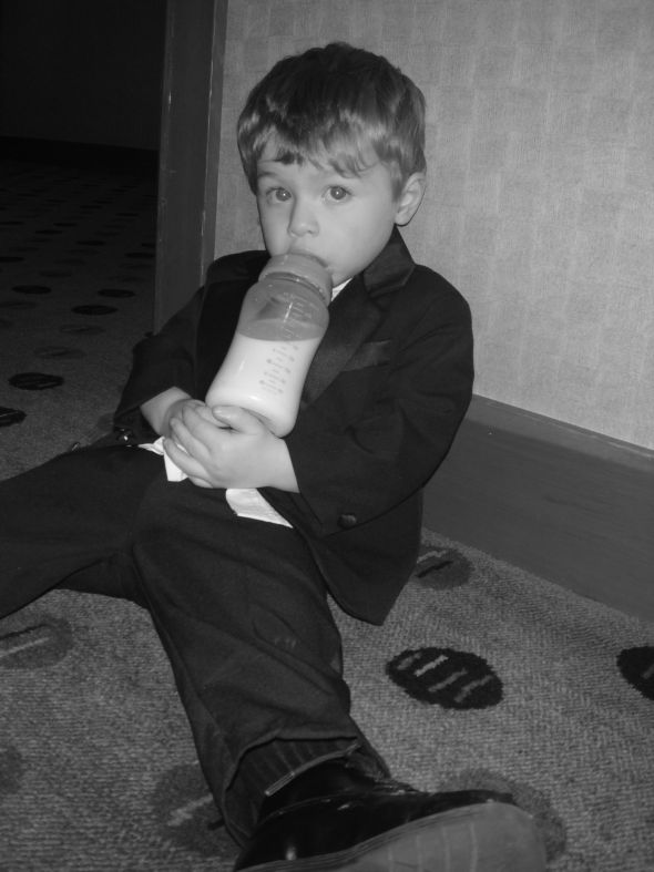 Black Ring bearer tux 18-24 months :  wedding black ring bearer tux Ring Bearer