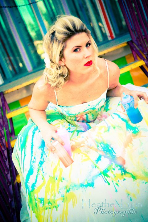 Just wanted to share! Trash the dress!! :  wedding trash the dress 2nd time bride fun Trashthedress6