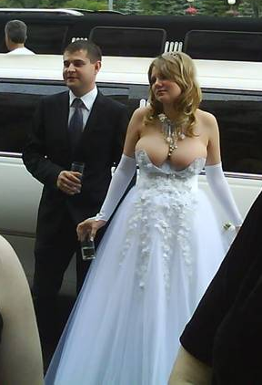 tacky wedding dress. wedding New York Wedding Dress