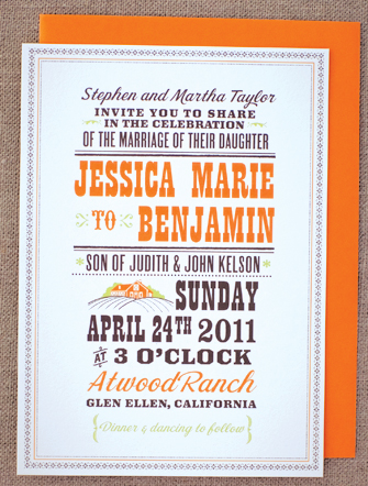 Cartoony Invitations. Opinions? Please? :  wedding WINV HEARTLAND ESP PER SPR F L