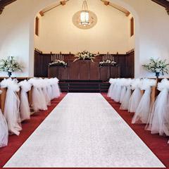 WHITE AISLE RUNNER, BRAND NEW, $25, FREE SHIPPING!!!!!! : wedding ceremony runner aisle runner aisle runner white ceremony Aisle