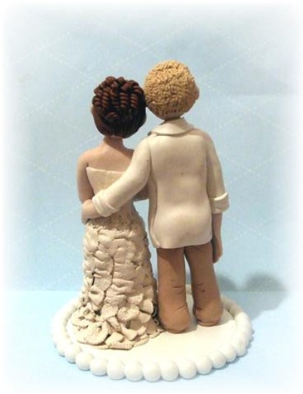 The cutest, most amazing cake toppers ever. :  wedding cake topper polymer clay Il 430xN.122354479