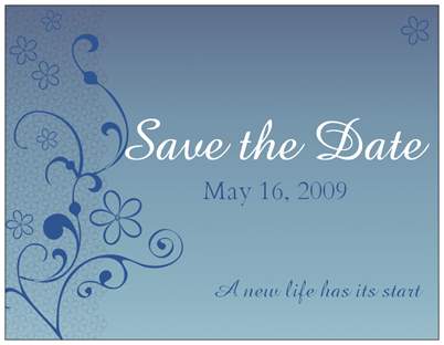 Oh-so-budget-friendly Save The Date Postcards!