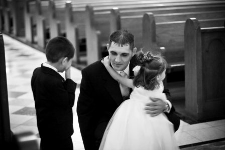 Pictures of your flower girl and ring bearer :  wedding flower girl ring bearer photos Wedbeefamily1