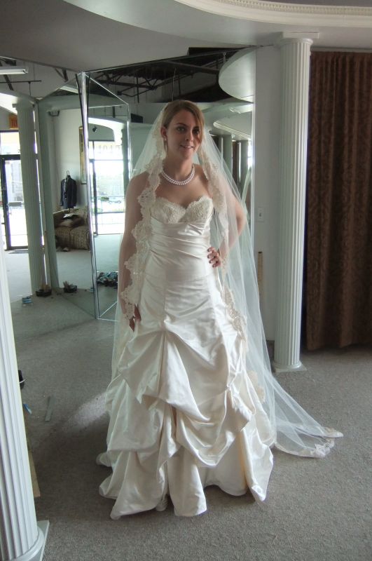 Found my mantilla veil! :  wedding veil mantilla accesories DSCF1424