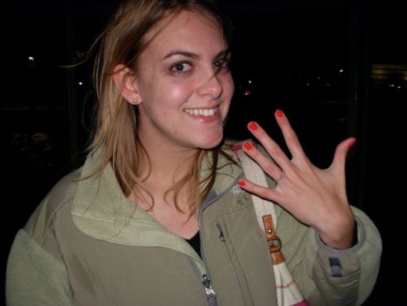 do you ladies have pics the DAY your SO proposed? :  wedding Proposal