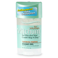 What is your current deodorant/antiperspirant?  Is it :  wedding Mitchum